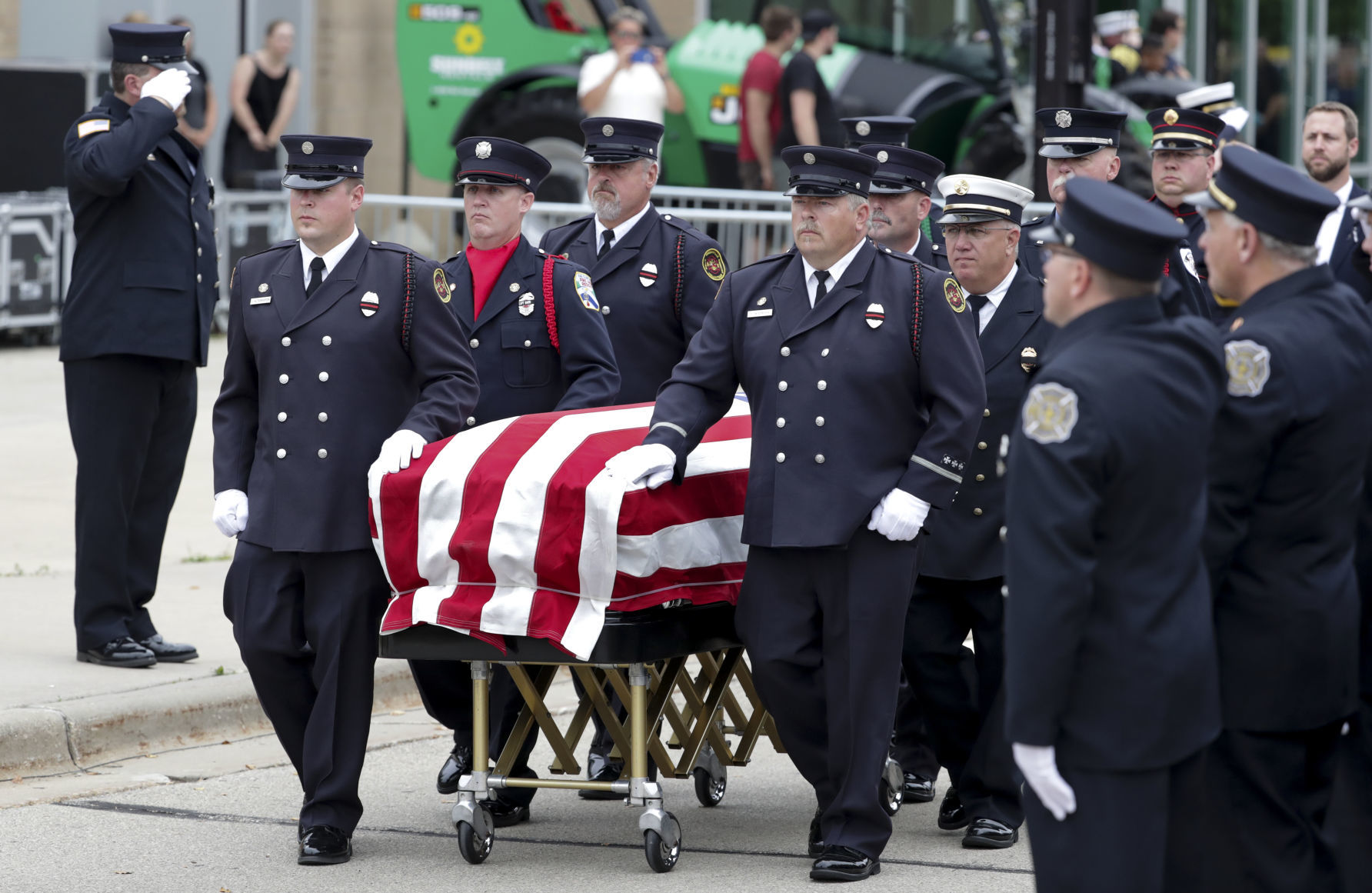 Funeral for fire Capt. Cory Barr